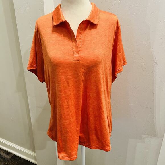 Tommy Bahama Polo Women's Island Zone Orange XL - Picture 1 of 5
